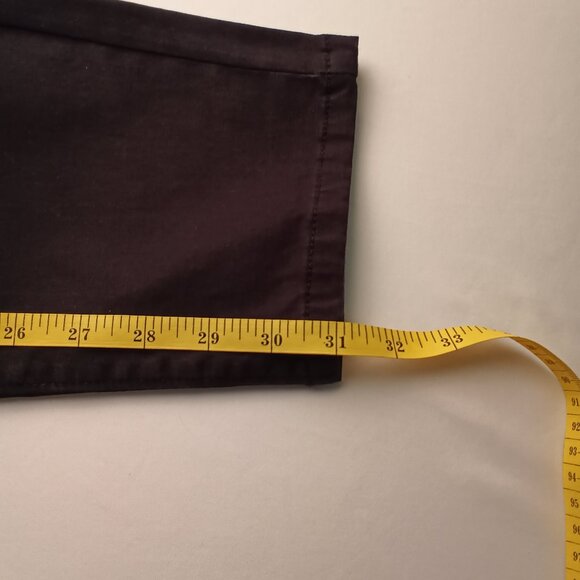 Loft Jeans Size 32/14T High Rise Tapered Leg Black Color - Picture 8 of 9